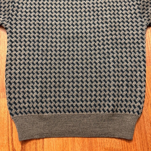 Valentino Uomo worsted wool crewneck vintage sweater size M - Picture 8 of 16